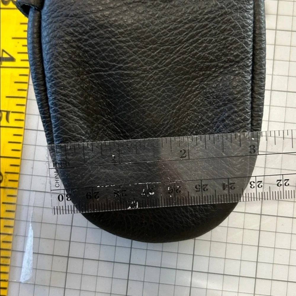 6 Inch Toddler Moccasins Black Leather Fringe Slip On No Rubber or Plastic Soles